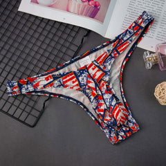 Men's Fashion Sexy Large Size Printed Briefs