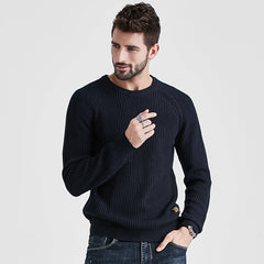 Men's New Round Neck Bottoming Sweater
