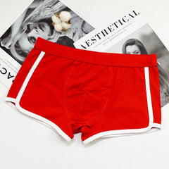 Men's Large Size Cotton Skin-friendly Elastic Breathable Boxer Briefs