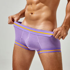 Men's Sexy Simple Comfortable Breathable Boxer Briefs