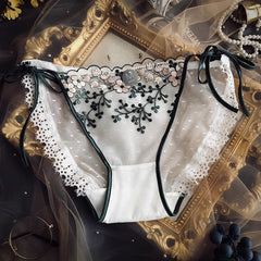 Sexy Lace Mesh Soft, Comfortable and Fashionable Low-waist Briefs