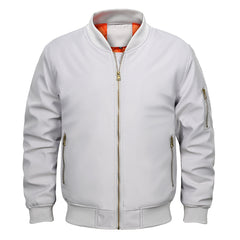 Men's Large Size Winter Warm Bomber Jacket