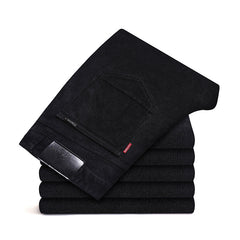 Men's Straight Warm Corduroy Pants