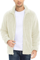 Men's New Lambskin Warm Stand Collar Jacket