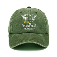 Men's Retro Soft Top Baseball Cap