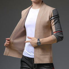 Men's Autumn and Winter Knitted Loose Casual Cardigan