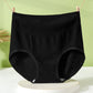 [6 PCS] New Large Size 100% Cotton Seamless High Waist High Elastic Panties