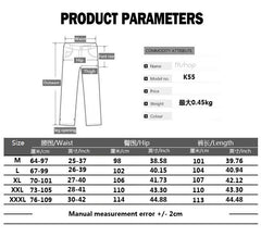 2024 New Men's Fashion Color Matching Sports Pants