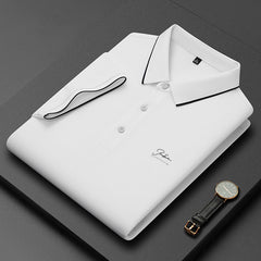 Men's Cotton Summer Short Sleeve POLO Shirt