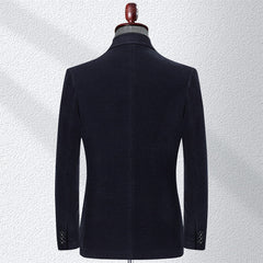 Corduroy stretch slim fit trendy casual Blazer