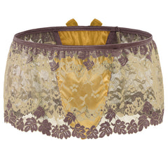 Tzy1226T High waist sexy colorful lace translucent panties