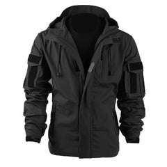 Windproof and waterproof hooded jacket