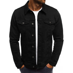Men's Slim Workwear Denim Jacket