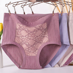 Oversized Cotton High Waist Panties