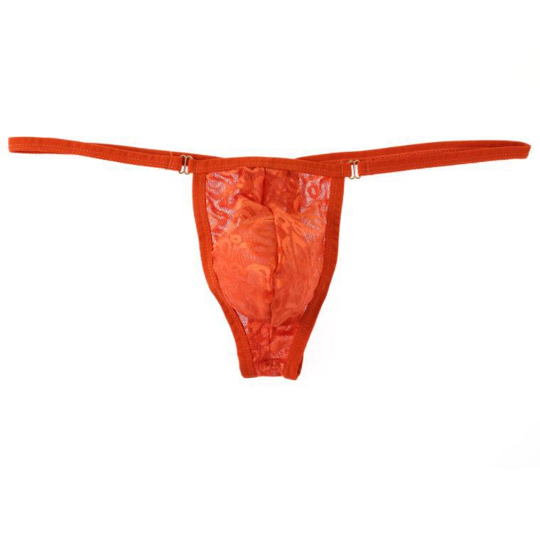 Men's Lace Low Rise Thong