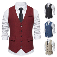 2023 Men's Slim Business Vest
