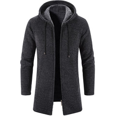 Men's Plush All-match Chenille Knitted Sweater Jacket