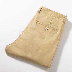 Men's Soft and Comfortable Straight Business Casual Pants