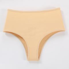 2023 Women's High Waist Plus Size Cotton Panties