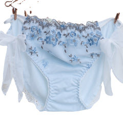 Japanese New Versatile Lace Breathable Embroidered Strappy Cute Briefs