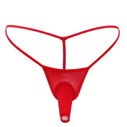 Men's Mesh Transparent Low Rise Thong