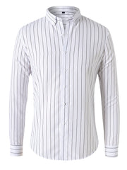 2025 New Men's Striped Shirt