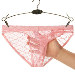 Mesh transparent ultra-thin breathable sexy panties