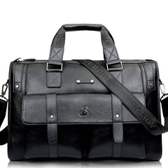 Men's Retro Casual Business Portable Cross-body Bag Briefcase