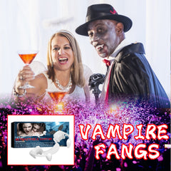 Halloween retractable vampire denture braces