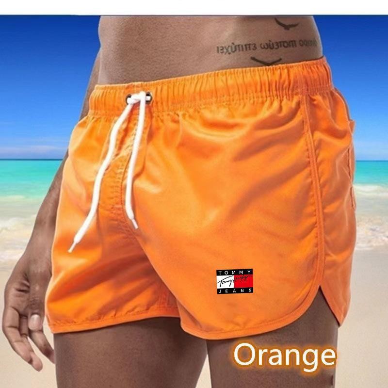 Men's casual youth multi-color sports swimming shorts men