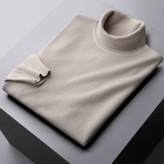 Turtleneck Warm Worsted Knit Sweater