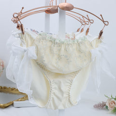 Japanese New Versatile Lace Breathable Embroidered Strappy Cute Briefs