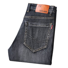 Men's Straight Loose High-end Versatile Casual Jeans
