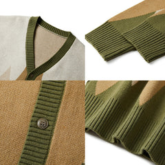 2023 New V-neck Loose Casual Knitted Cardigan