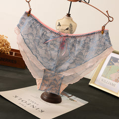 New Lace Mesh Sexy Jacquard Briefs