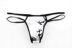 Men's Low-rise Printed Sexy Thong