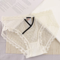 Hollow transparent lace sexy panties
