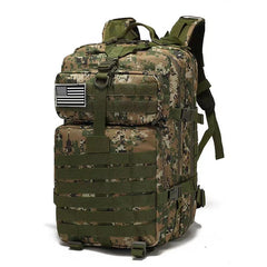 Camping Large Capacity Backpack Outdoor Sports Camouflage Tactical Bag