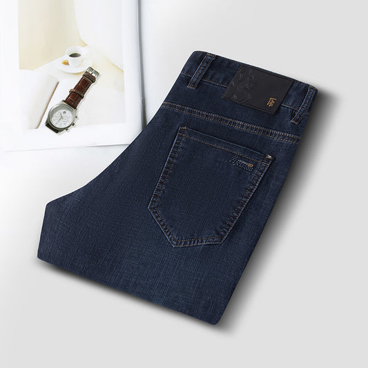 High Quality Business Casual Fashion Personality Simple Jeans