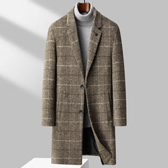 Men's Long Wool Coat