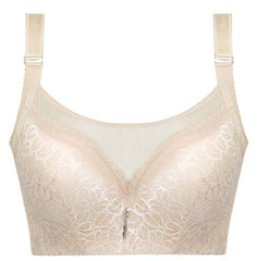 Thin full cup sexy plus size bra