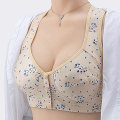 Plus size push up comfort bra without wires
