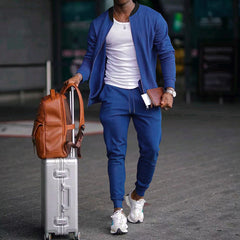 New Men's Casual Outdoor Sports Suit