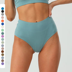 Women's Pure Cotton Large Size High Waist Breathable and Elastic Briefs