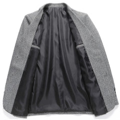 New Wool Slim Fit Business Casual Blazer