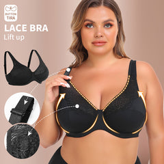 Popular lace plus size bra BCDEF cup tight bra