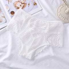 Sexy Lace Cross Strap Briefs