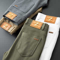 Men's Business Stretch Straight Casual Pants