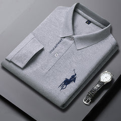 Men's Stylish Embroidered All-match Casual Polo Shirt