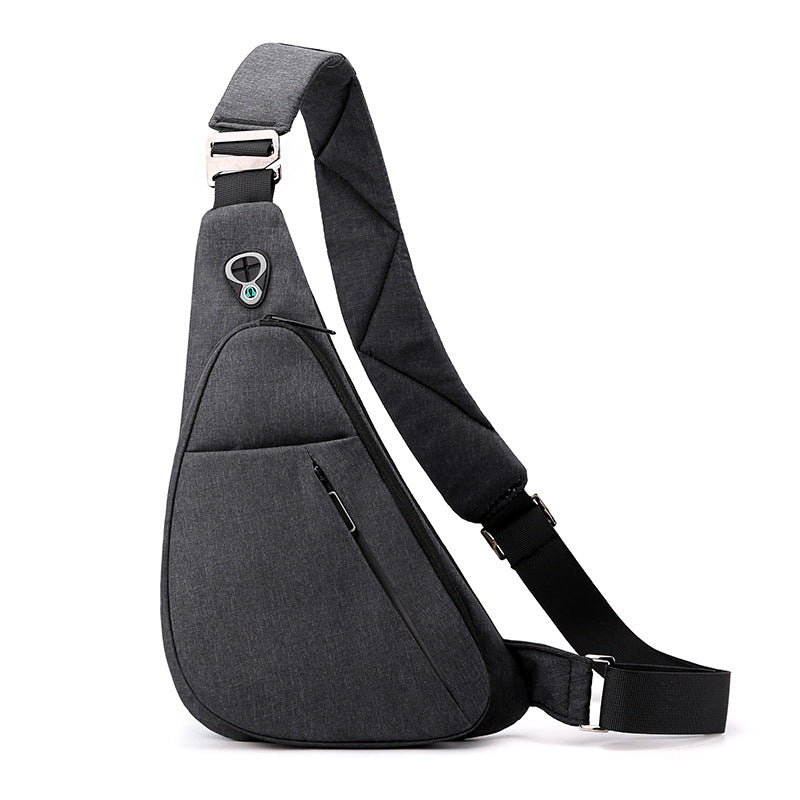 Men's Casual Commuter Crossbody Chest Bag